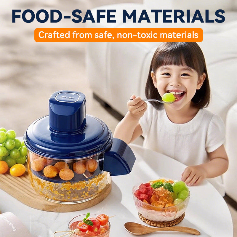 ⏳Spécial à durée limitée⏰Éplucheur électrique transparent pour fruits et légumes🍇🧄