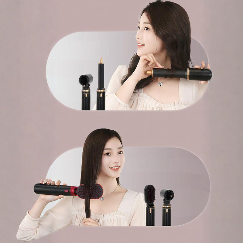 Sèche-cheveux et fer à friser multifonctionnel 5 en 1