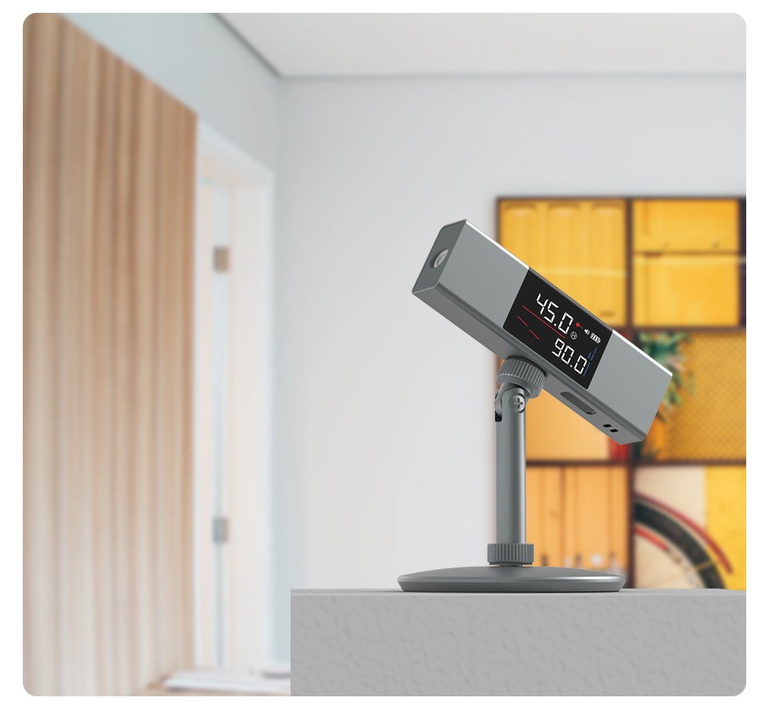 Localitéi-2 in1 Laser Règle d'angle Rapporteur