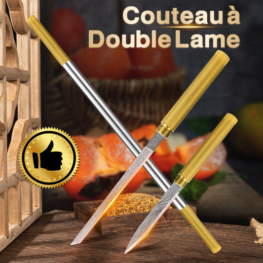 Couteau à Double Lame