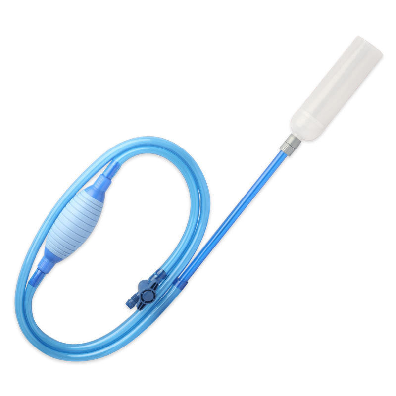 💦Siphon pour Aquarium - Nettoyage Gravier avec Régulation Débit, 2 Têtes Incluses - Sécurisé pour Poissons, Facile à Utiliser🐠