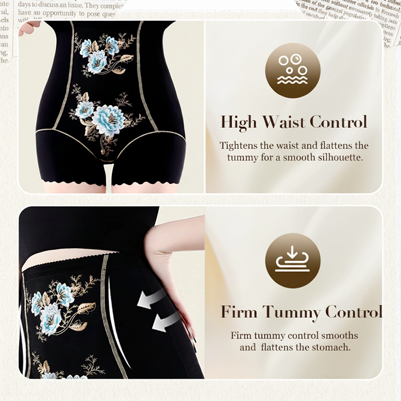 Shorty gainant taille haute pour femmes