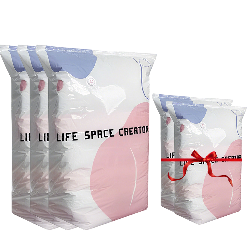 Sacs de compression sous vide sans pompe, grand format