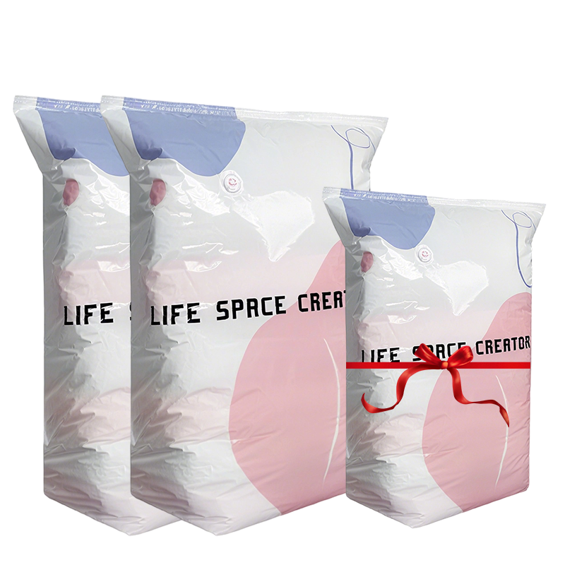 Sacs de compression sous vide sans pompe, grand format