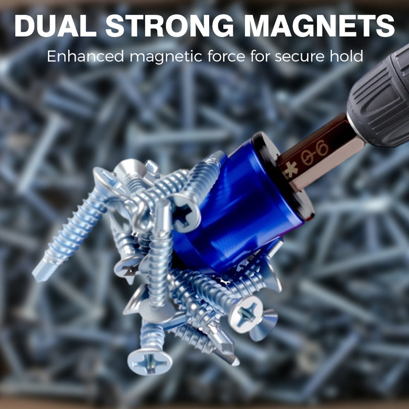 Bague magnétique 3 en 1 tête de tournevis