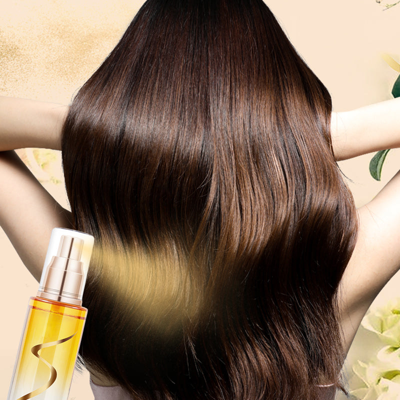 💁‍♀️✨ Spray sérum huile capillaire pour cheveux crépus ✨💆‍♀️ Spray de soin 3 en 1 léger : brillance, protection anti-frisottis et définition durable des coiffures bouclées, sans résidus lourds !