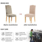 🪑 50% DE RÉDUCTION ! 🛡️ Housses de Chaises Imperméables – Protection contre les Taches, Lavables & Pour Intérieur/Extérieur ✨