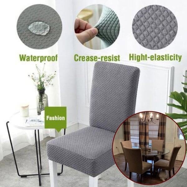 🪑 50% DE RÉDUCTION ! 🛡️ Housses de Chaises Imperméables – Protection contre les Taches, Lavables & Pour Intérieur/Extérieur ✨