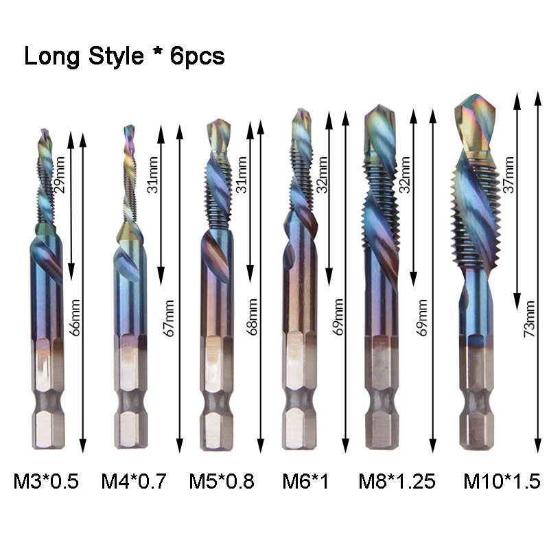 Set de robinet à spirale composé polyvalent 6PCS