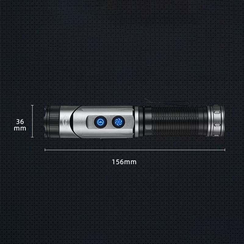 ✨Lampe de poche 1500 lumens à 90 degrés avec base magnétique🔦