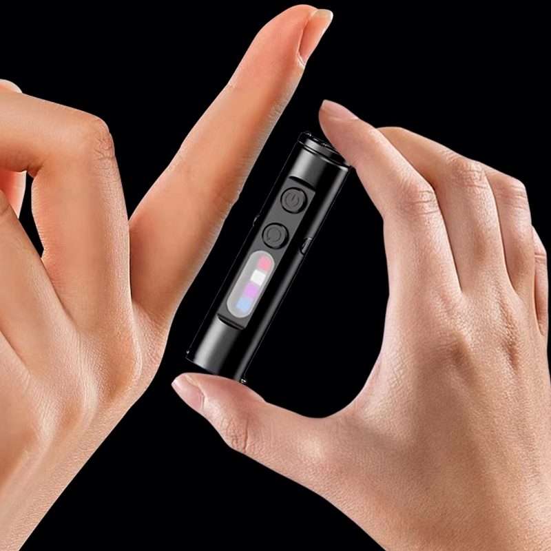 🔥Lampe Torche Tactique 4-en-1 Mini : Compacte, Magnétique, Lumière Intense, Brise-vitre, Avertisseur & Allume-feu