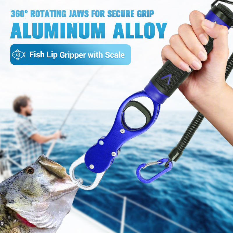 🎣Soldes exceptionnels 80 % de réduction💥Pince à poisson en alliage d'aluminium avec balance