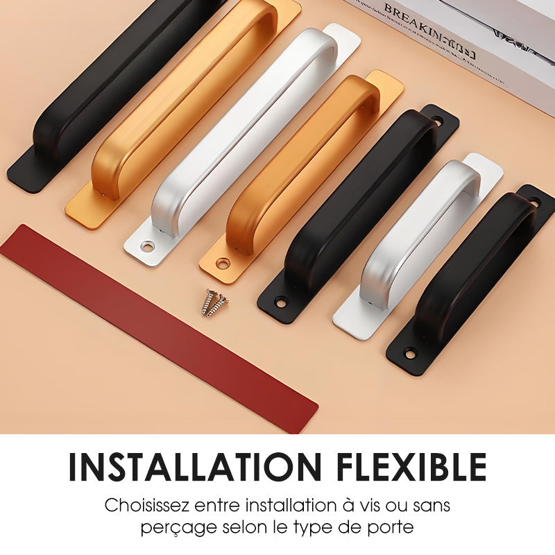 Poignée de porte en alliage d’aluminium