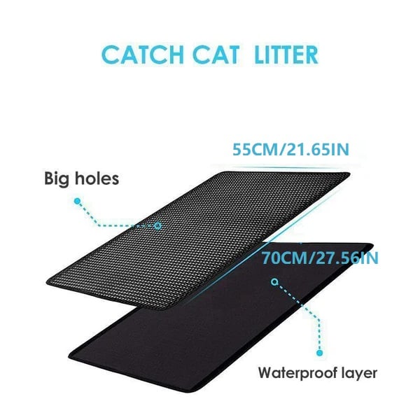 ⏰Prévente de Noël 50 % de réduction🔥Tapis antidérapant pour litière pour chat - ACHETEZ-EN 3, OBTENEZ-EN 1 GRATUITEMENT