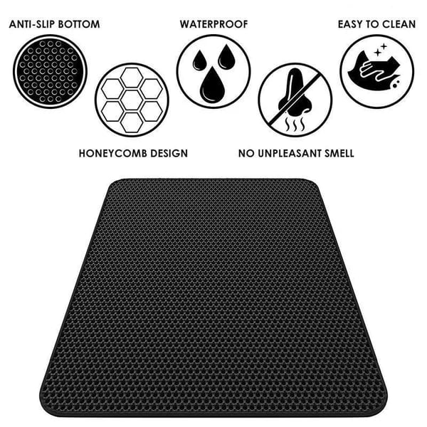 ⏰Prévente de Noël 50 % de réduction🔥Tapis antidérapant pour litière pour chat - ACHETEZ-EN 3, OBTENEZ-EN 1 GRATUITEMENT