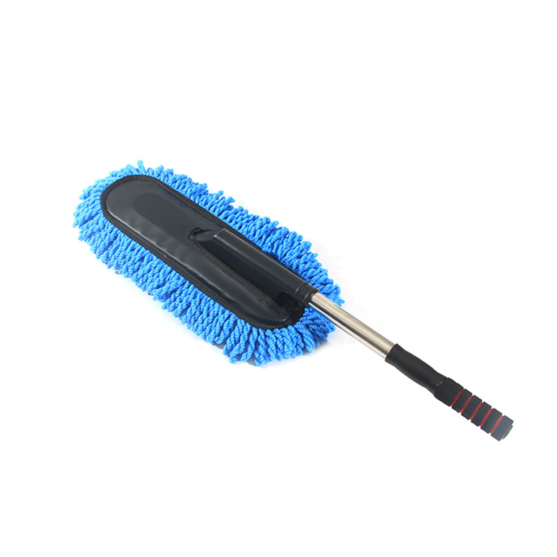 Brosse extensible à poils souples pour le lavage de voiture