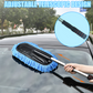Brosse extensible à poils souples pour le lavage de voiture