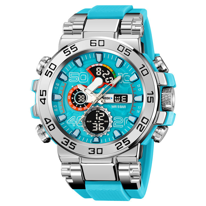 ⌚56 % DE RÉDUCTION✨Montre LED multifonctionnelle🌟Écran numérique étanche, 7 modes sportifs avec surveillance du sommeil🔋