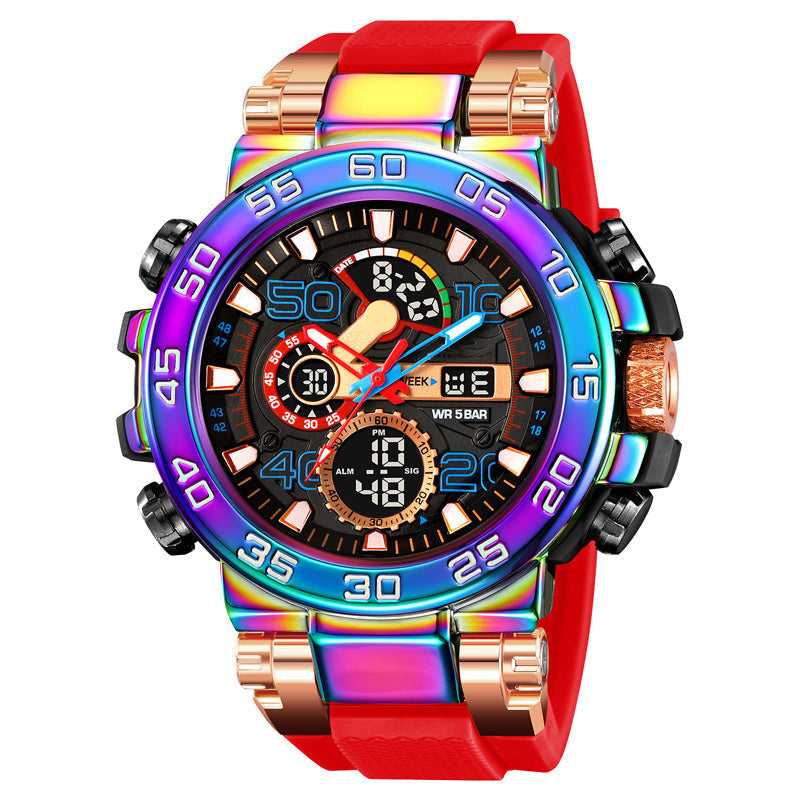 ⌚56 % DE RÉDUCTION✨Montre LED multifonctionnelle🌟Écran numérique étanche, 7 modes sportifs avec surveillance du sommeil🔋