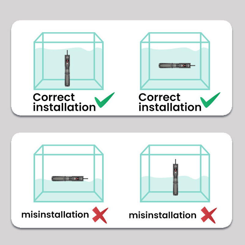 Auto Thermostat Fish Tank Heater Set