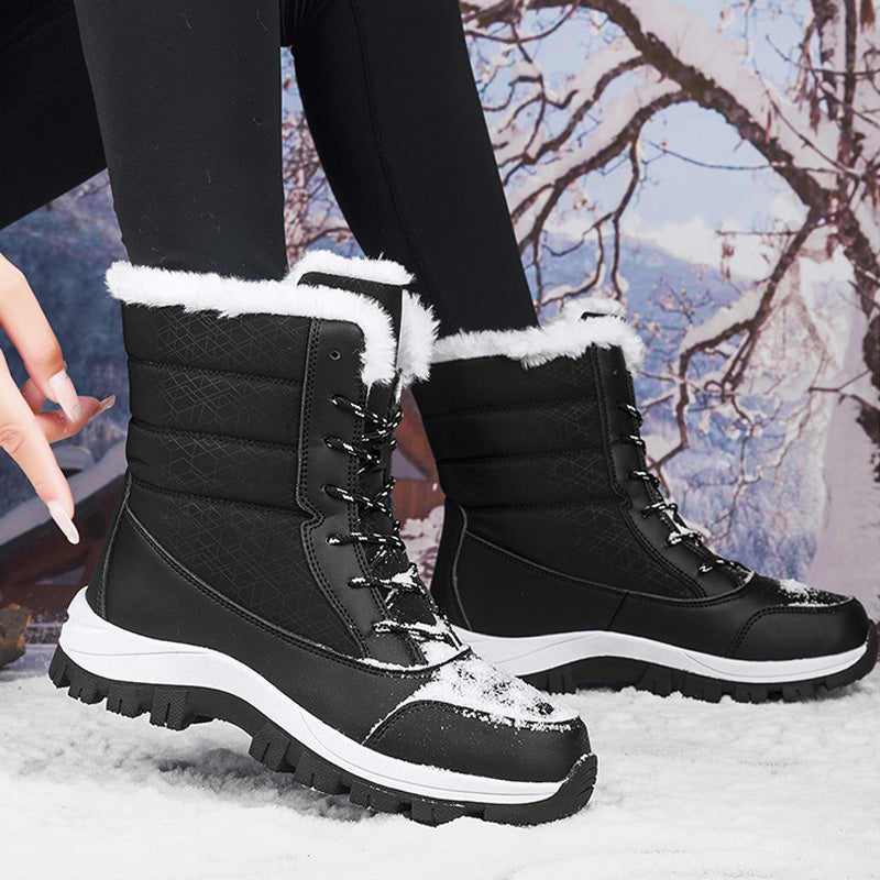 📢 56 % de réduction !!!🔥 Bottes d’hiver imperméables & ultra-chaudes pour femmes – élégantes, antidérapantes & respirantes ! ❄️👢