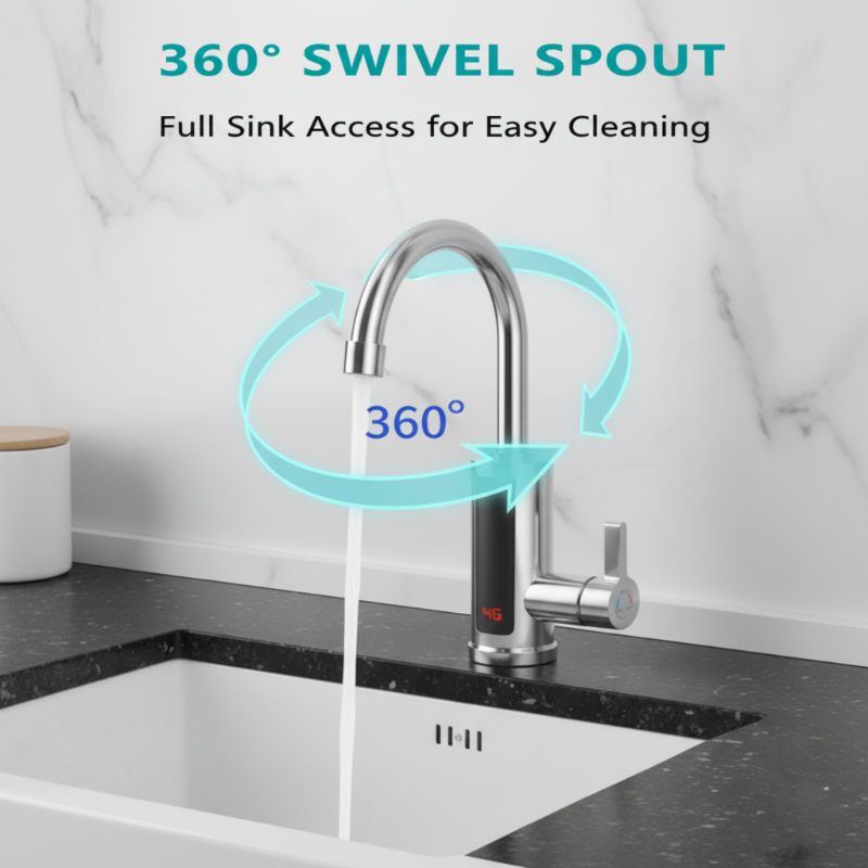 ✨ 50 % DE RÉDUCTION MAINTENANT ! 🔥Robinet de chauffe-eau instantané sans réservoir