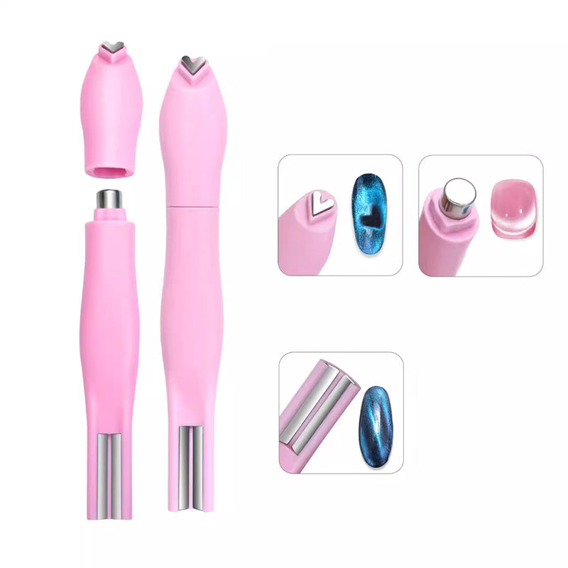 Stylo magnétique pour nail art œil de chat