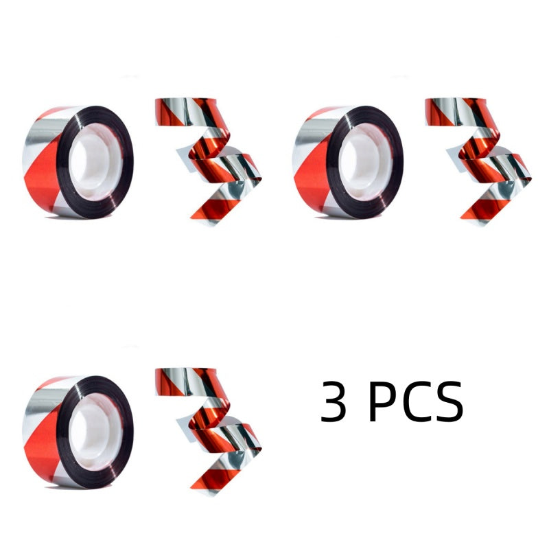 Ruban adhésif réfléchissant double face pour effaroucher les oiseaux Ruban adhésif réfléchissant double face pour effaroucher les oiseaux