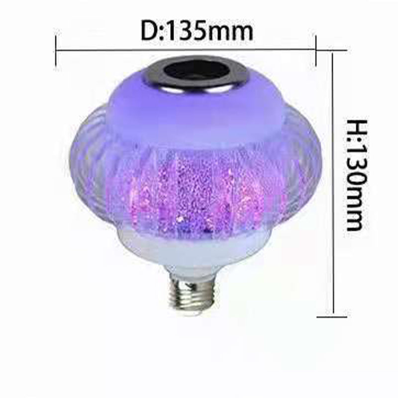 Ampoule LED RGB avec haut-parleur Bluetooth et télécommande