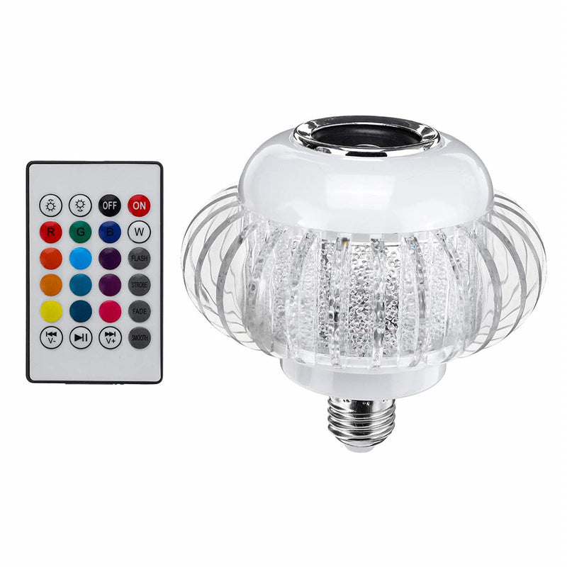 Ampoule LED RGB avec haut-parleur Bluetooth et télécommande