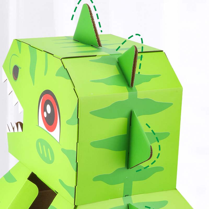 🔥Promotion du dernier jour - 50 % de réduction🎁Boîte en carton à fabriquer soi-même pour jouer à se déguiser en animaux