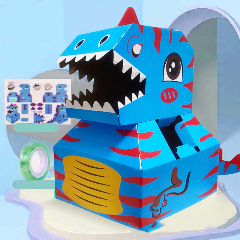 🔥Promotion du dernier jour - 50 % de réduction🎁Boîte en carton à fabriquer soi-même pour jouer à se déguiser en animaux