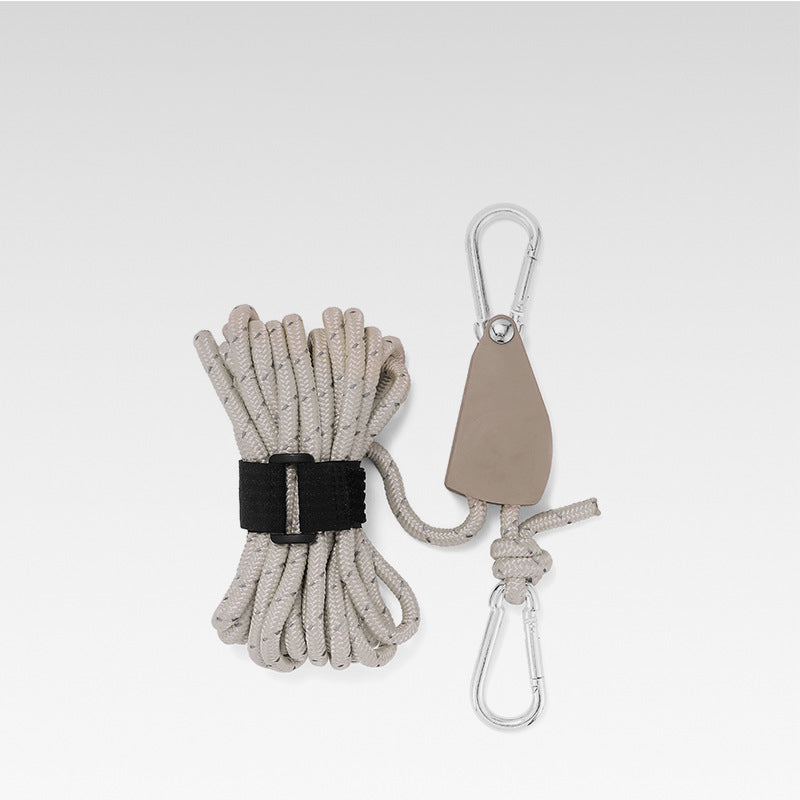 🪢 50 % DE RÉDUCTION MAINTENANT ! 🪢🌳Corde de camping portable et réglable🌳