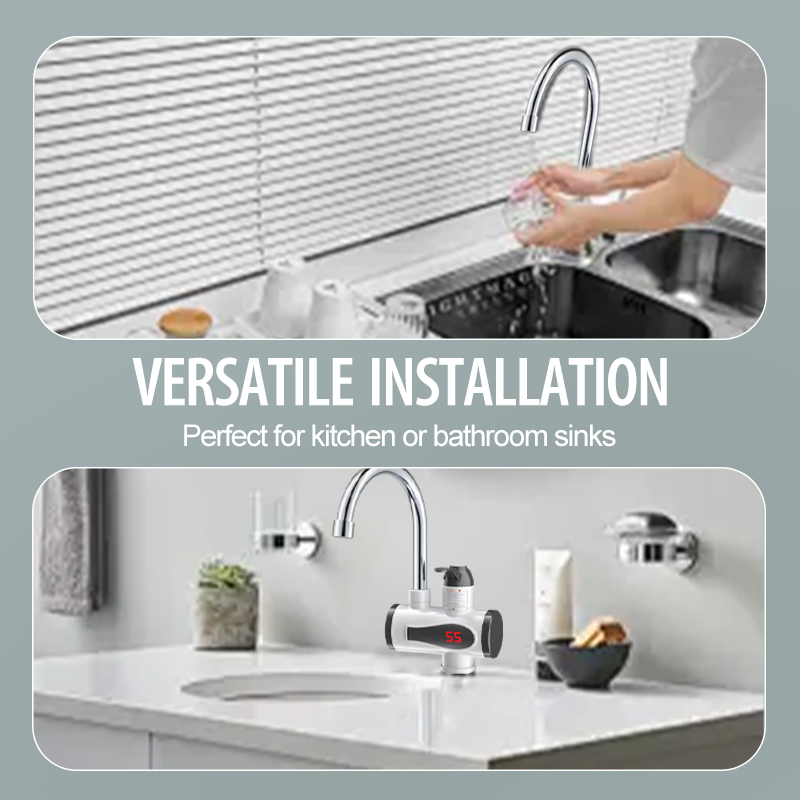 ✨ 50 % DE RÉDUCTION MAINTENANT ! ✨Robinet d'eau chaude électrique instantané sûr et pratique