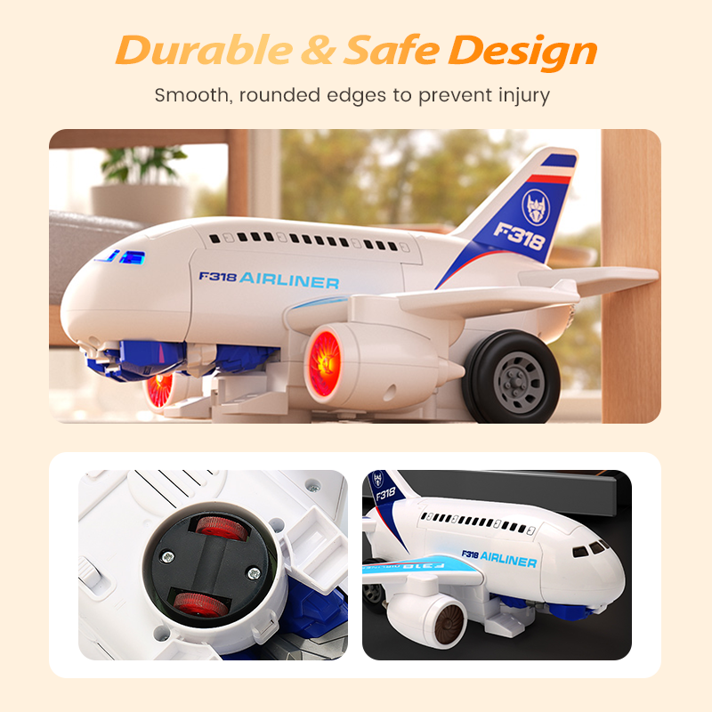 🎅Offre spéciale Noël 50 % DE RÉDUCTION🎁Jouets robots avions électriques transformables 2 en 1