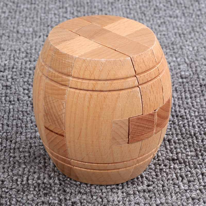 🔥 50% DE RÉDUCTION ! ✨ Casse-Tête en Bois Luban Lock - Stimule l'Intelligence Spatiale, Conception en Bois Naturel, Jeu Éducatif Familial 🧩🤲
