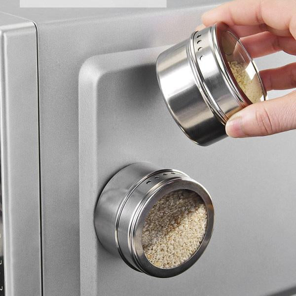 Pot à épices magnétique