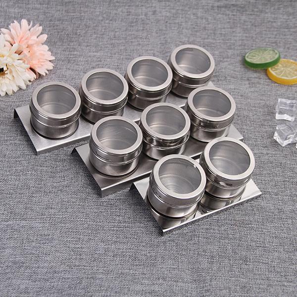 Pot à épices magnétique