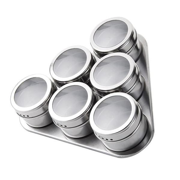Pot à épices magnétique