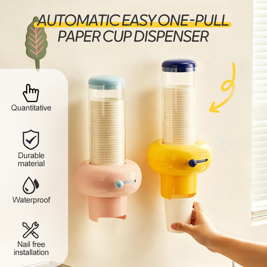Brevet exclusif de haute qualité—Automatic Easy One-Pull Paper Cup Dispenser