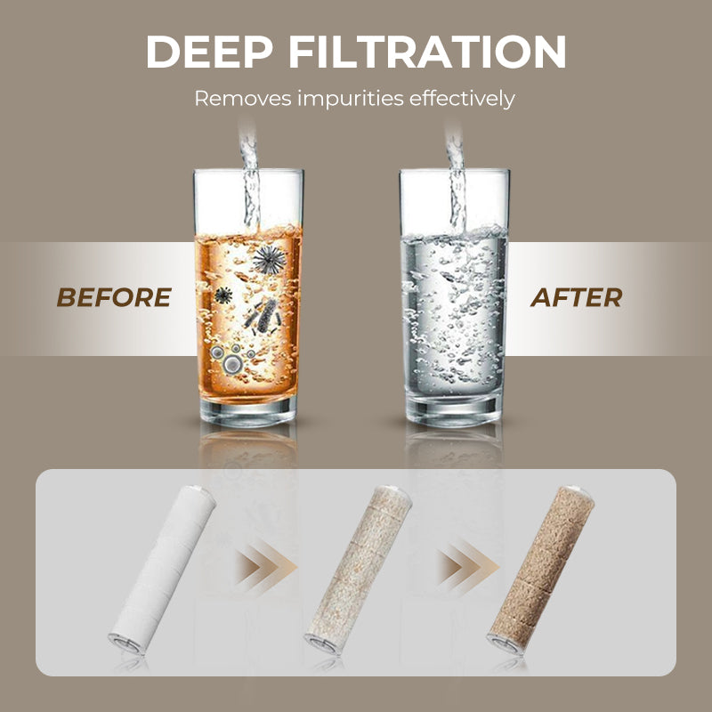 ✨ 50 % DE RÉDUCTION MAINTENANT ! ✨Pommeau de Douche Haute Pression à 6 Modes