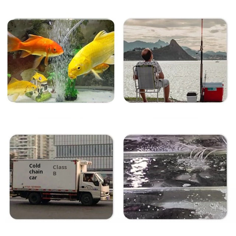 Pompe à oxygène USB portable et silencieuse