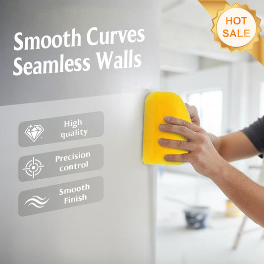 Spatule flexible pour mastic et raclette pour film