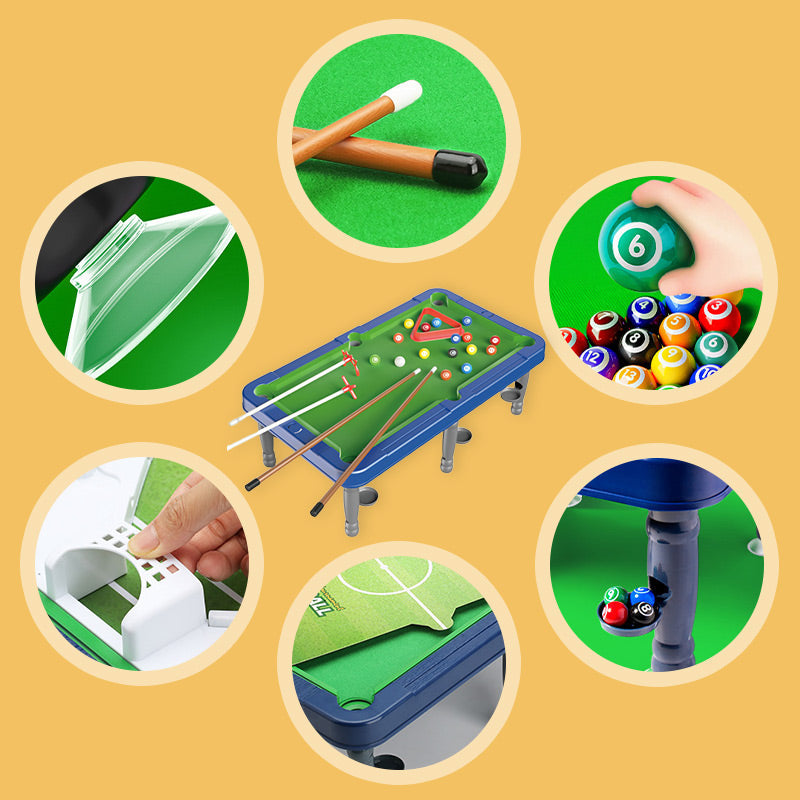 🎲 60% DE RÉDUCTION! ✨ TABLE DE JEU 6-EN-1 - Dames/Échecs/Backgammon etc., Design Pliable avec Rangement Intégré, Parfait pour Voyage et Famille 🧳🌟