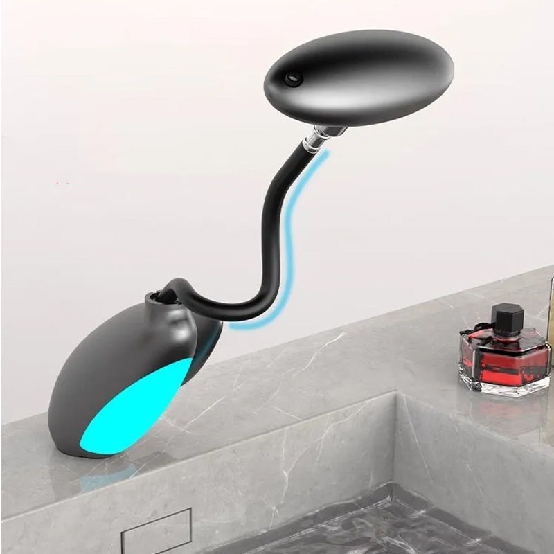 🌊 Robinet de lavabo extractible pivotant à 360° avec 4 modes de débit d'eau et éclairage LED