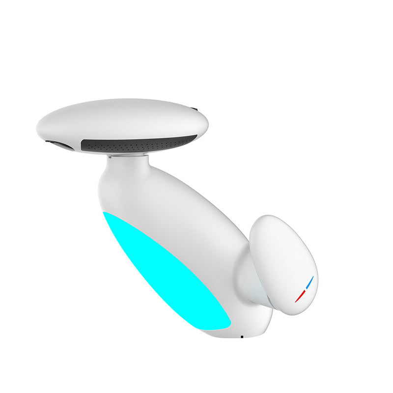 🌊 Robinet de lavabo extractible pivotant à 360° avec 4 modes de débit d'eau et éclairage LED