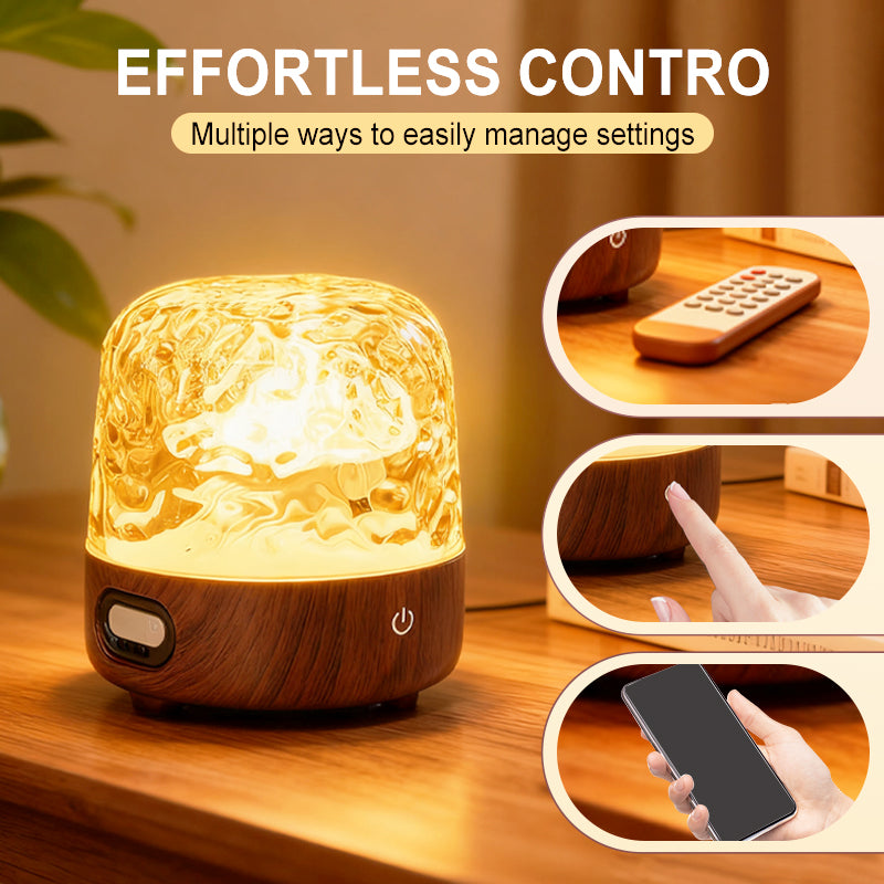 Lumière d'ambiance et enceinte Bluetooth tout-en-un