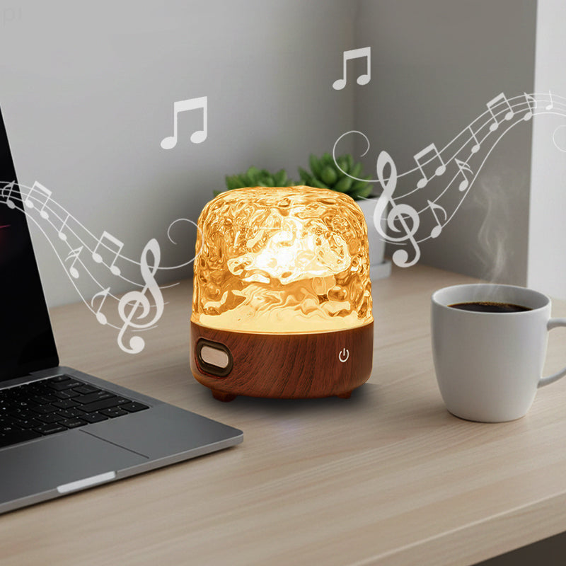 Lumière d'ambiance et enceinte Bluetooth tout-en-un