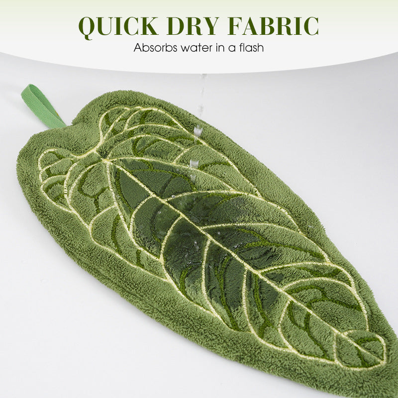 Serviette créative à séchage rapide avec boucle de suspension