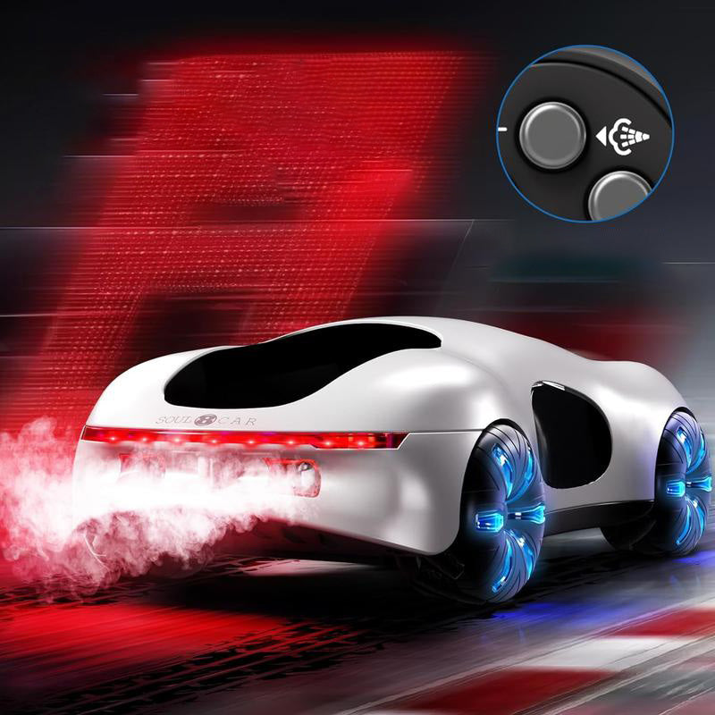 💎 Véhicule RC Futuriste - Rotation 360° & Mouvement Latéral | Design Concept-Car Avancé